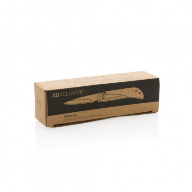 Logotrade advertising product image of: Nemus Luxury Wooden knife with lock