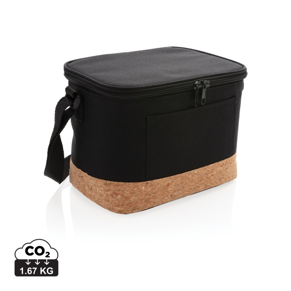 Logotrade corporate gift picture of: Two tone cooler bag with cork detail