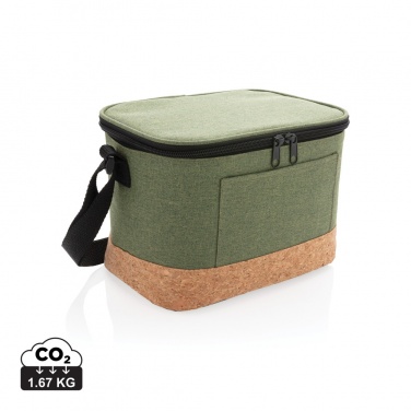 Logo trade promotional product photo of: Two tone cooler bag with cork detail