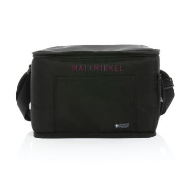 Logo trade corporate gift photo of: Swiss Peak AWARE™ 1200D deluxe 8 can cooler bag