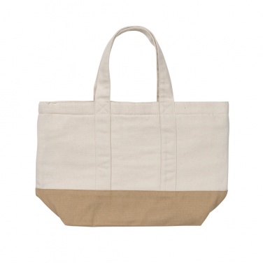 Logo trade promotional merchandise photo of: Impact Aware™ 285 gsm rcanvas cooler bag undyed