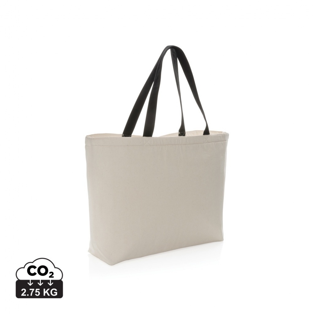 Logo trade promotional merchandise photo of: Impact Aware™ 285 gsm rcanvas large cooler tote undyed