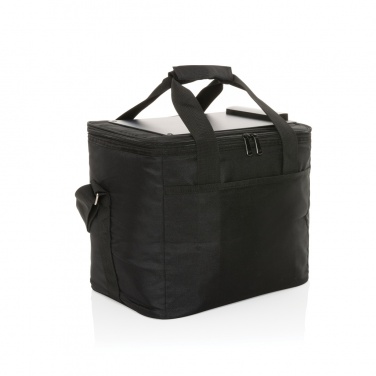 Logo trade promotional products image of: Pedro AWARE™ RPET deluxe cooler bag with 5W solar panel