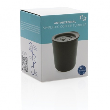 Logotrade business gift image of: Simplistic antimicrobial coffee tumbler