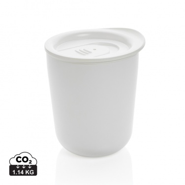 Logo trade corporate gifts image of: Simplistic antimicrobial coffee tumbler