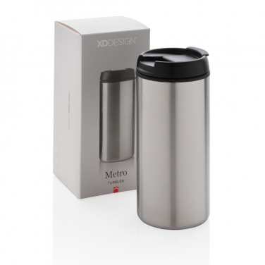 Logo trade promotional giveaway photo of: Metro tumbler
