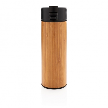 Logotrade promotional gift picture of: Bogota vacuum bamboo coffee mug