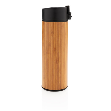 Logotrade promotional giveaways photo of: Bogota vacuum bamboo coffee mug