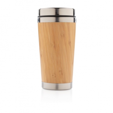 Logo trade promotional giveaway photo of: Bamboo tumbler