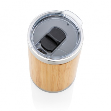 Logo trade advertising products image of: Bamboo coffee to go tumbler