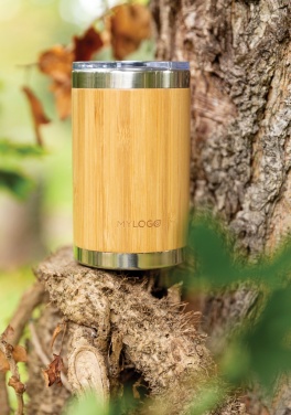 Logotrade promotional merchandise picture of: Bamboo coffee to go tumbler