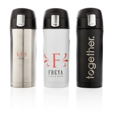 Logo trade promotional gifts image of: Easy lock vacuum mug
