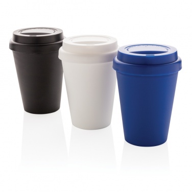 Logotrade advertising products photo of: Reusable double wall coffee cup 300ml