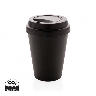 Logo trade corporate gifts image of: Reusable double wall coffee cup 300ml