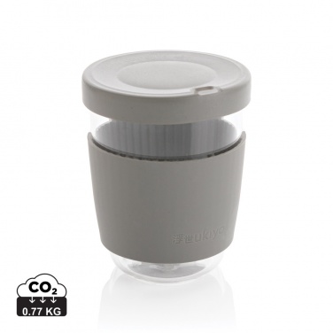 Logotrade promotional item image of: Ukiyo borosilicate glass with silicone lid and sleeve