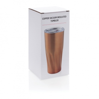 Logo trade promotional gifts image of: Copper vacuum insulated tumbler