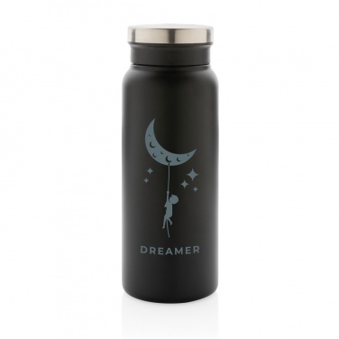 Logotrade promotional gift picture of: RCS Recycled stainless steel vacuum bottle 600ML