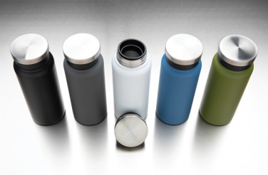 Logotrade promotional products photo of: RCS Recycled stainless steel vacuum bottle 600ML