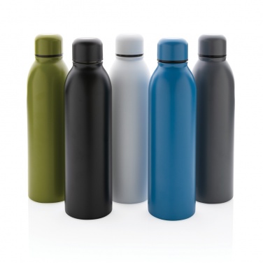 Logo trade business gifts image of: RCS Recycled stainless steel vacuum bottle 500ML