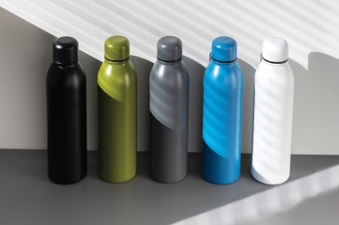 Logotrade promotional item picture of: RCS Recycled stainless steel vacuum bottle 500ML