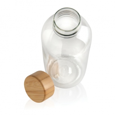 Logotrade promotional item picture of: RCS RPET bottle with bamboo lid