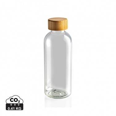 Logotrade advertising products photo of: RCS RPET bottle with bamboo lid