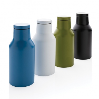 Logo trade promotional gifts image of: RCS Recycled stainless steel compact bottle