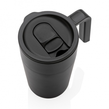 Logo trade promotional items picture of: GRS Recycled PP and SS mug with handle
