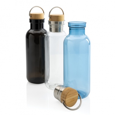 Logotrade advertising product image of: RCS RPET bottle with bamboo lid and handle