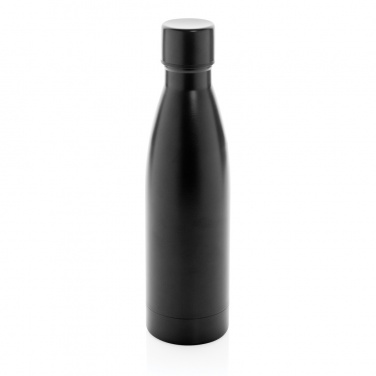 Logo trade business gifts image of: RCS Recycled stainless steel solid vacuum bottle