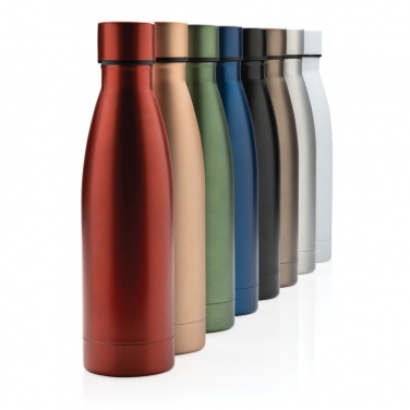 Logotrade corporate gift image of: RCS Recycled stainless steel solid vacuum bottle