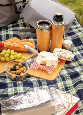 Logotrade corporate gift picture of: Bamboo vacuum travel flask