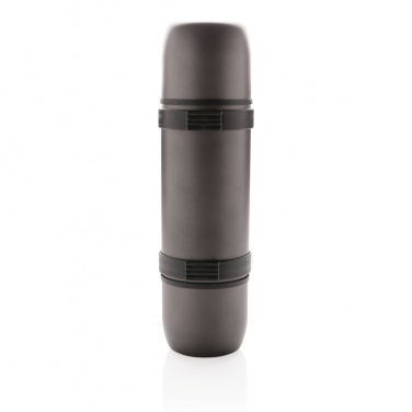 Logo trade promotional products image of: Vacuum flask with 2 cups