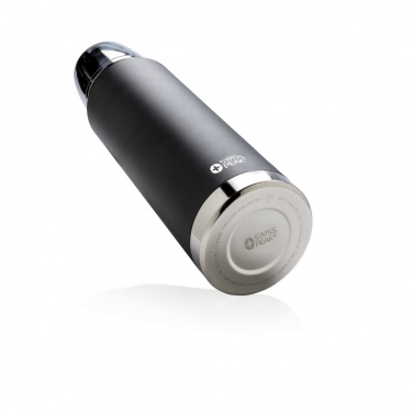 Logo trade corporate gifts image of: Swiss Peak Elite 1L copper vacuum flask