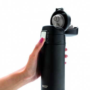 Logo trade business gifts image of: Swiss Peak Elite copper vacuum mug