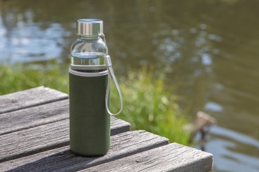 Logotrade promotional product image of: Glass bottle with neoprene sleeve