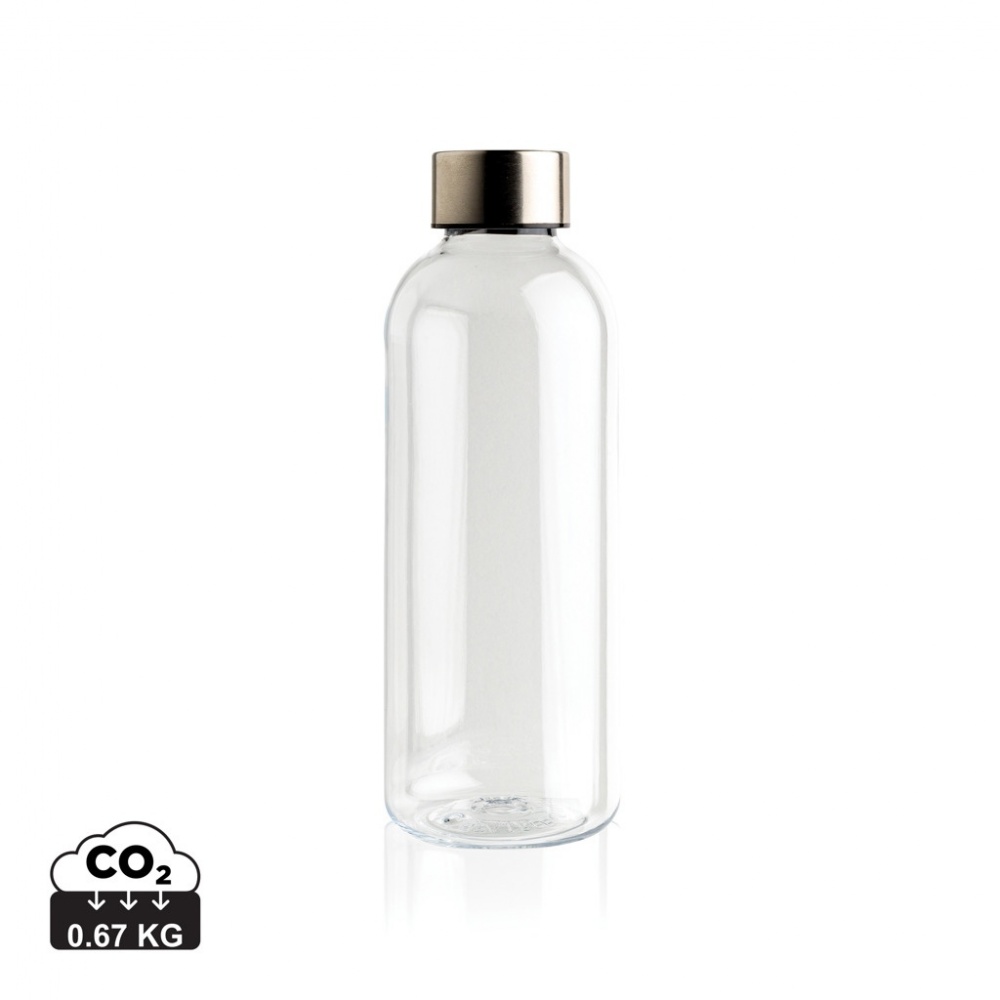 Logo trade promotional merchandise photo of: Leakproof water bottle with metallic lid
