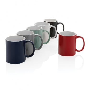 Logo trade business gifts image of: Ceramic classic mug 350ml