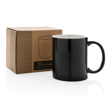 Logo trade promotional giveaways picture of: Ceramic classic mug 350ml