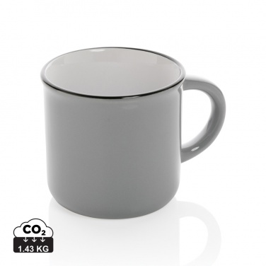 Logo trade promotional merchandise picture of: Vintage ceramic mug 280ml