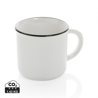 Logo trade corporate gift photo of: Vintage ceramic mug 280ml