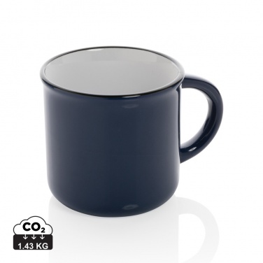 Logo trade promotional merchandise picture of: Vintage ceramic mug 280ml