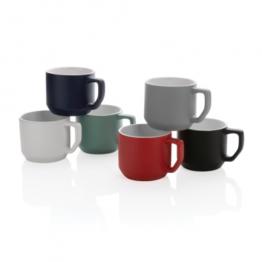 Logotrade promotional gift image of: Ceramic modern mug 350ml