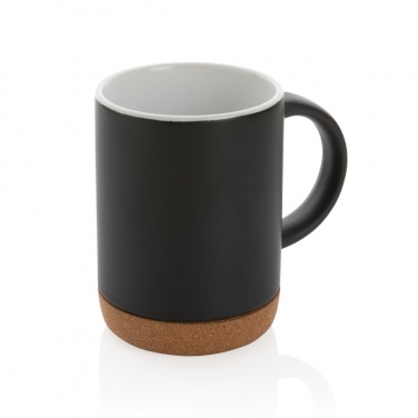 Logo trade promotional product photo of: Ceramic mug with cork base 280ml