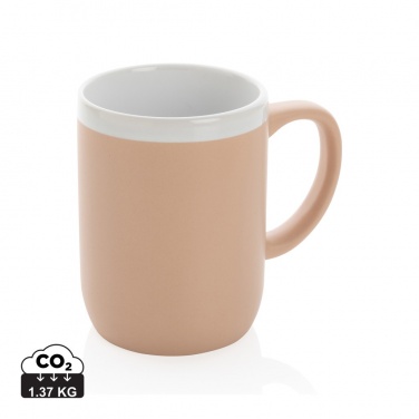 Logotrade advertising product picture of: Ceramic mug with white rim 300ml