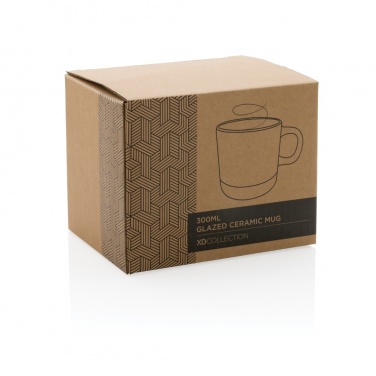 Logo trade advertising products picture of: Glazed ceramic mug 360ml