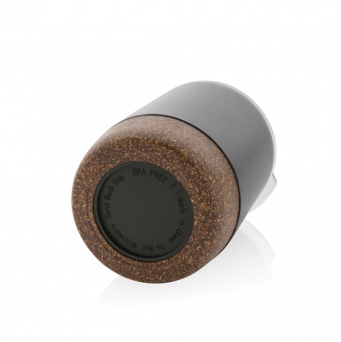 Logo trade promotional gift photo of: RCS Re-steel cork small vacuum coffee mug