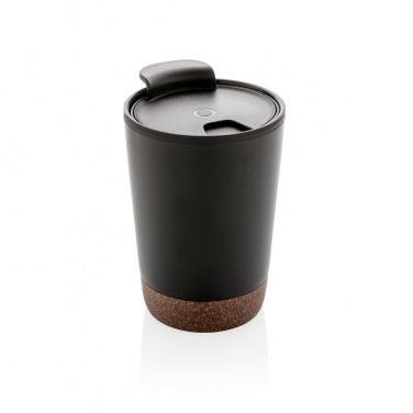Logotrade corporate gift image of: GRS RPP stainless steel cork coffee tumbler
