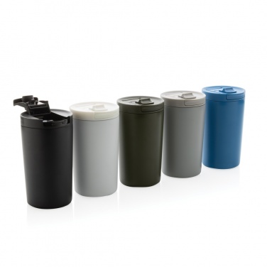 Logo trade promotional giveaways picture of: RCS RSS Double wall vacuum leakproof lock mug