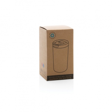 Logotrade promotional merchandise image of: RCS RSS Double wall vacuum leakproof lock mug
